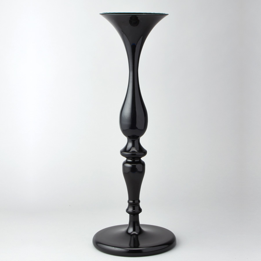 Mermaid Shaped Vase Wedding Table Centerpieces 23¾" - Black