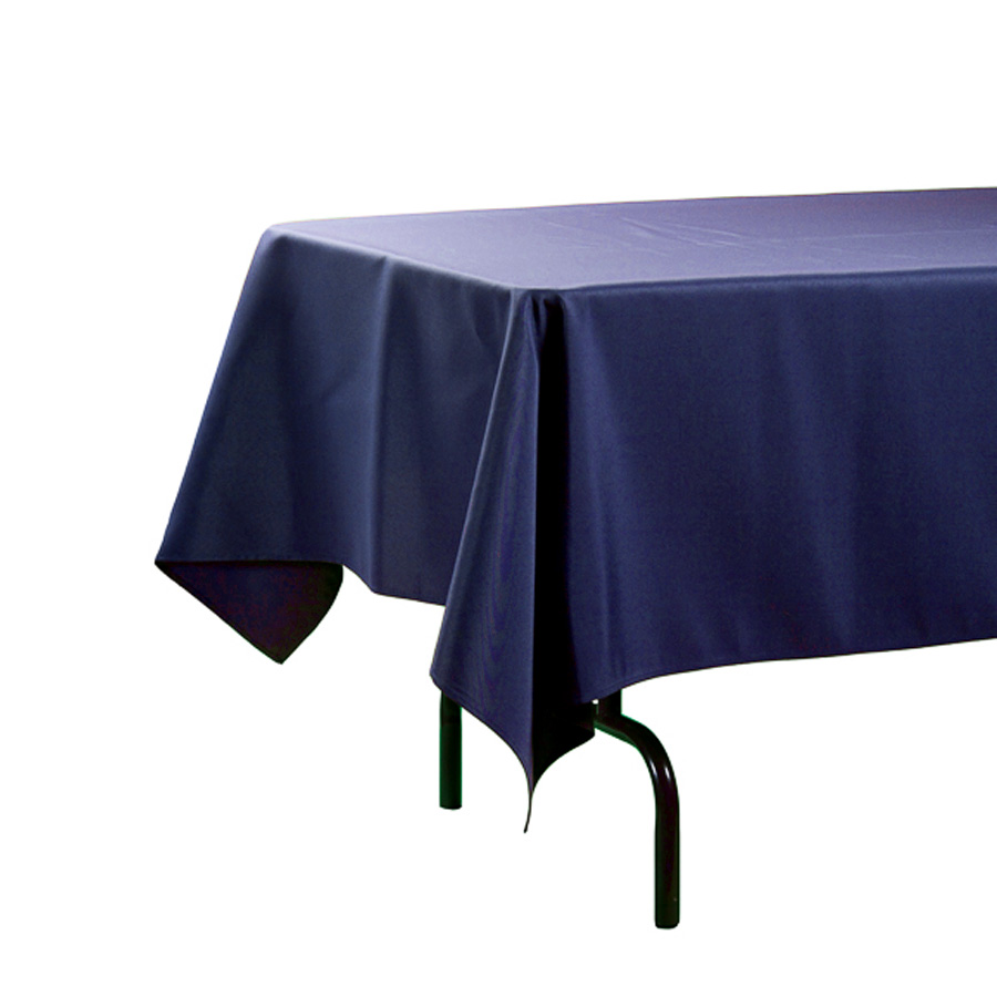 Plastic Rectangle Table Covers - Navy Blue  54" x 108"