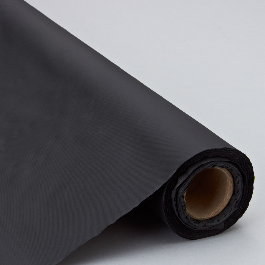 Plastic Table Roll - Black 40" x 100`