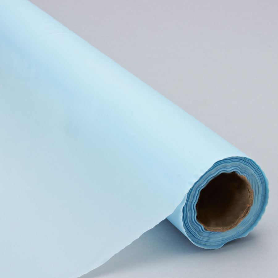 Plastic Table Roll - Blue 40" x 100`