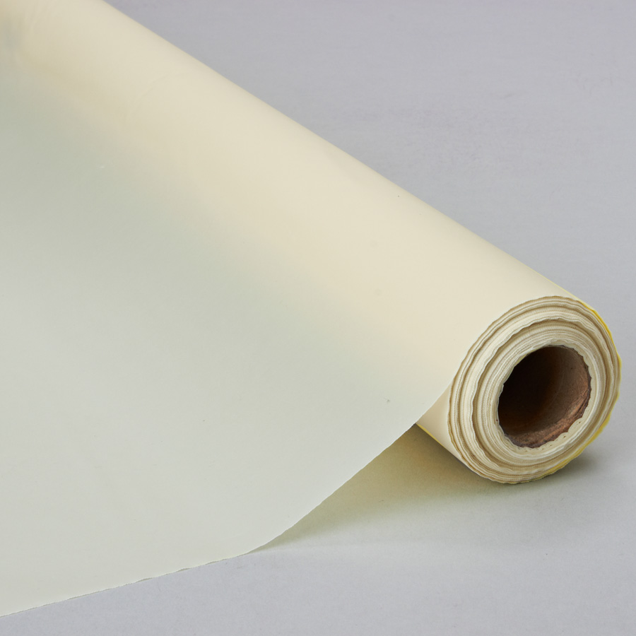 Plastic Table Roll - Ivory 40" x 100`
