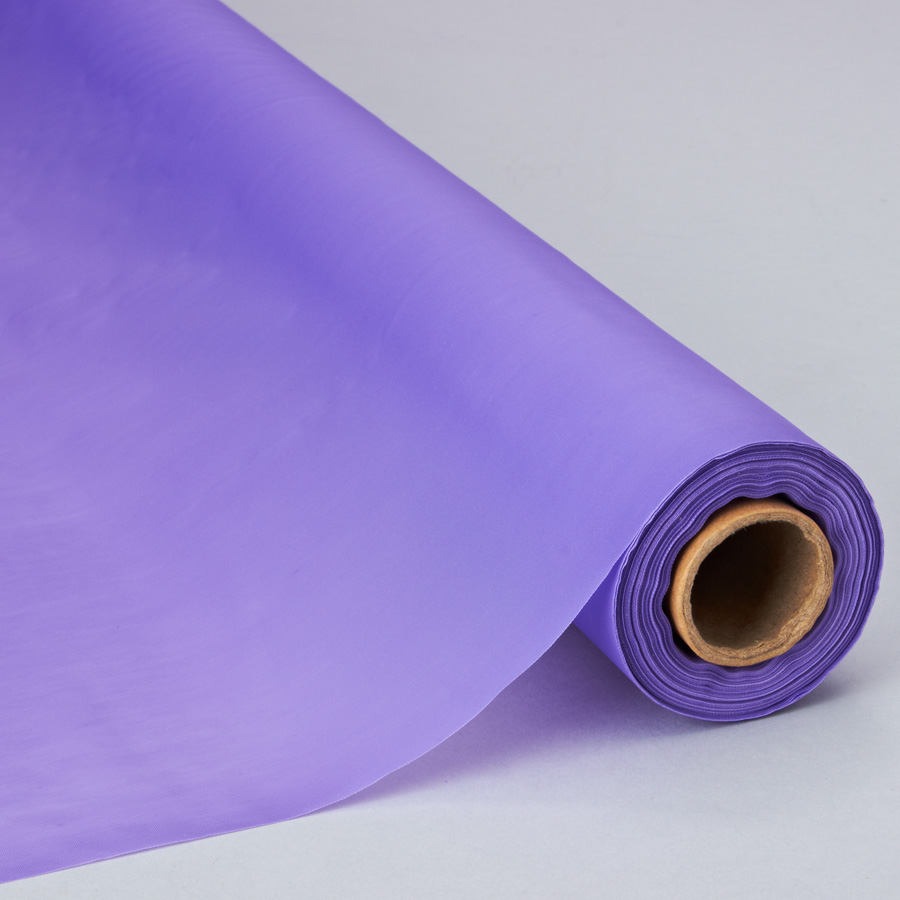Plastic Table Roll - Lavender 40" x 100`