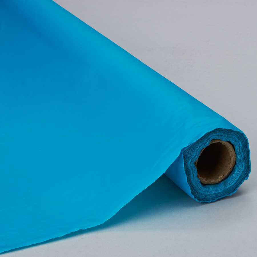 Plastic Table Roll - Turquoise 40" x 100`