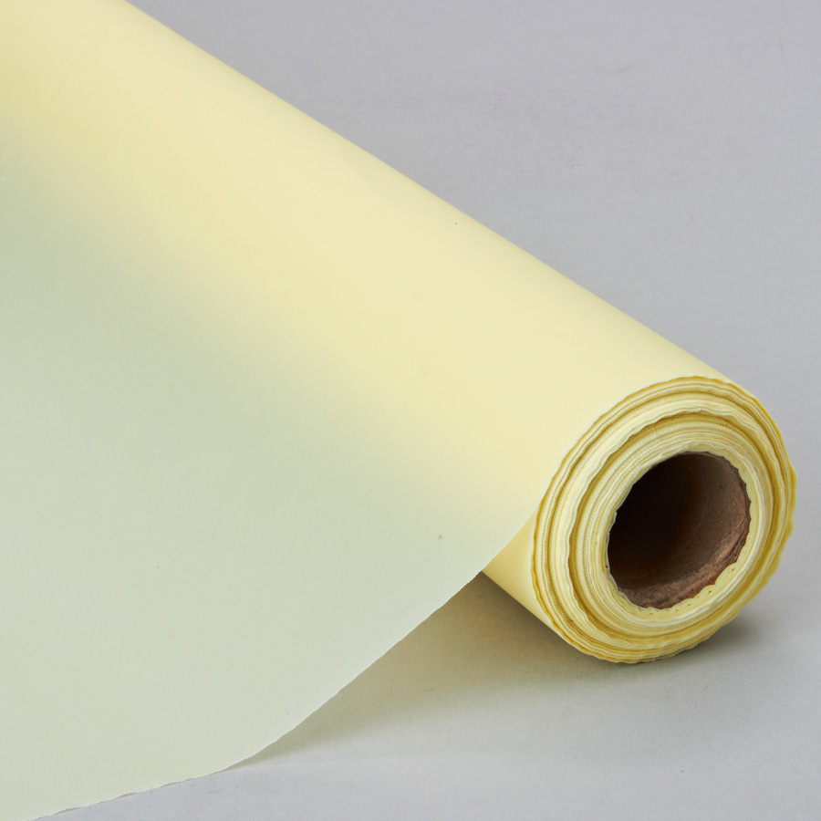 Plastic Table Roll - Yellow 40" x 100`