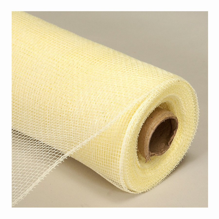 Decorative Poly Mesh Roll - Ivory