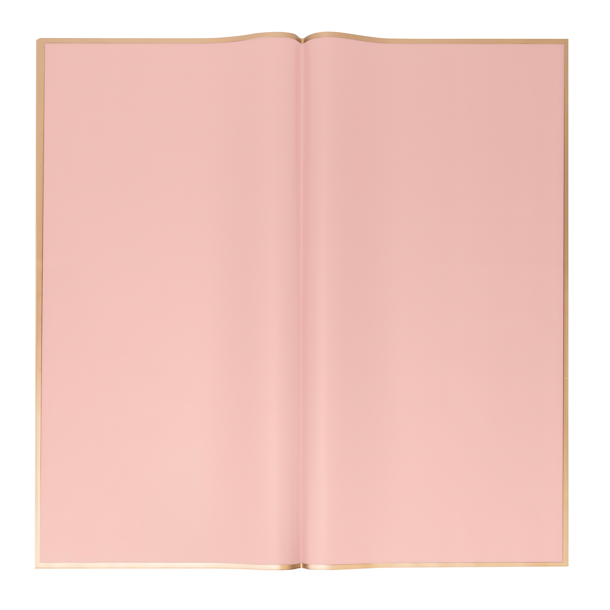 Floral Wrapping Paper With Gold Edge 20pc/pack  - Blush