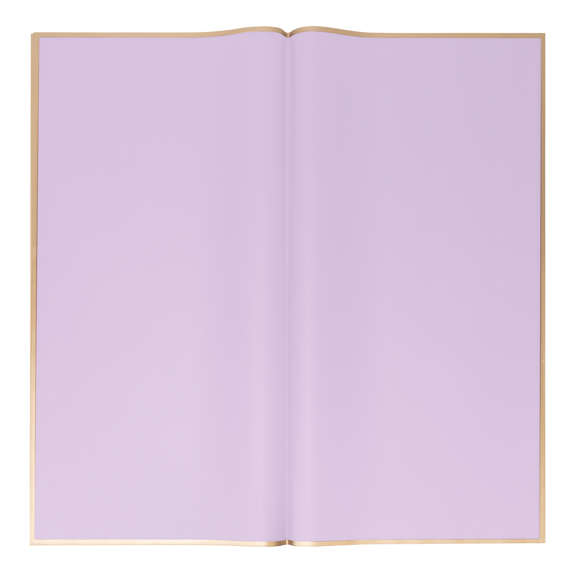 Floral Wrapping Paper With Gold Edge 20pc/pack  - Lavender