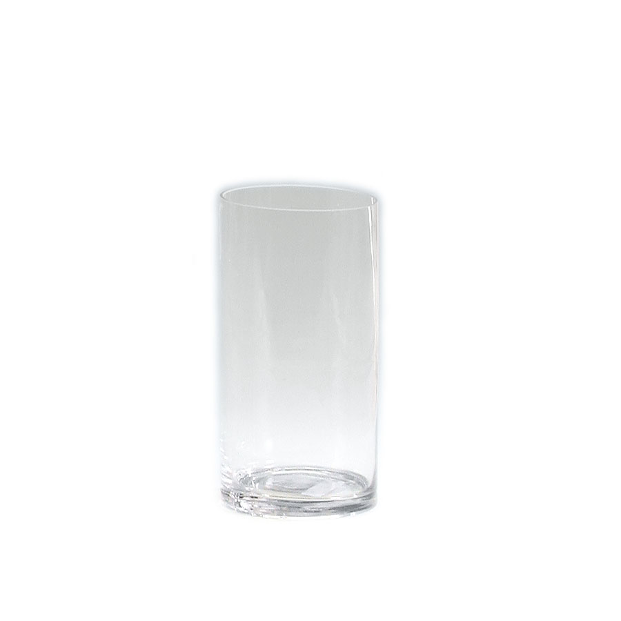 Glass Cylinder Vase 8"