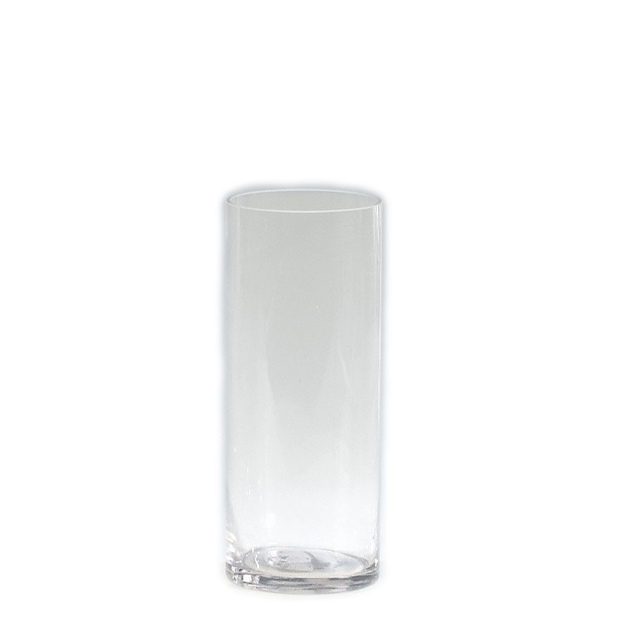 Glass Cylinder Vase 10"