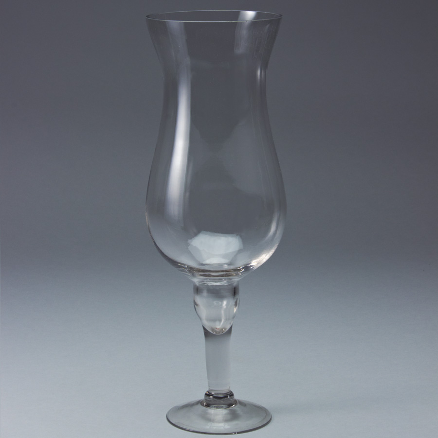 Hurricane Glass Vase 16"