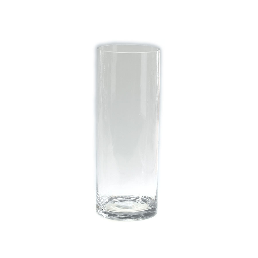 Cylinder Glass Vase 16"