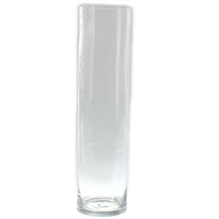 Cylinder Glass Vase 24"