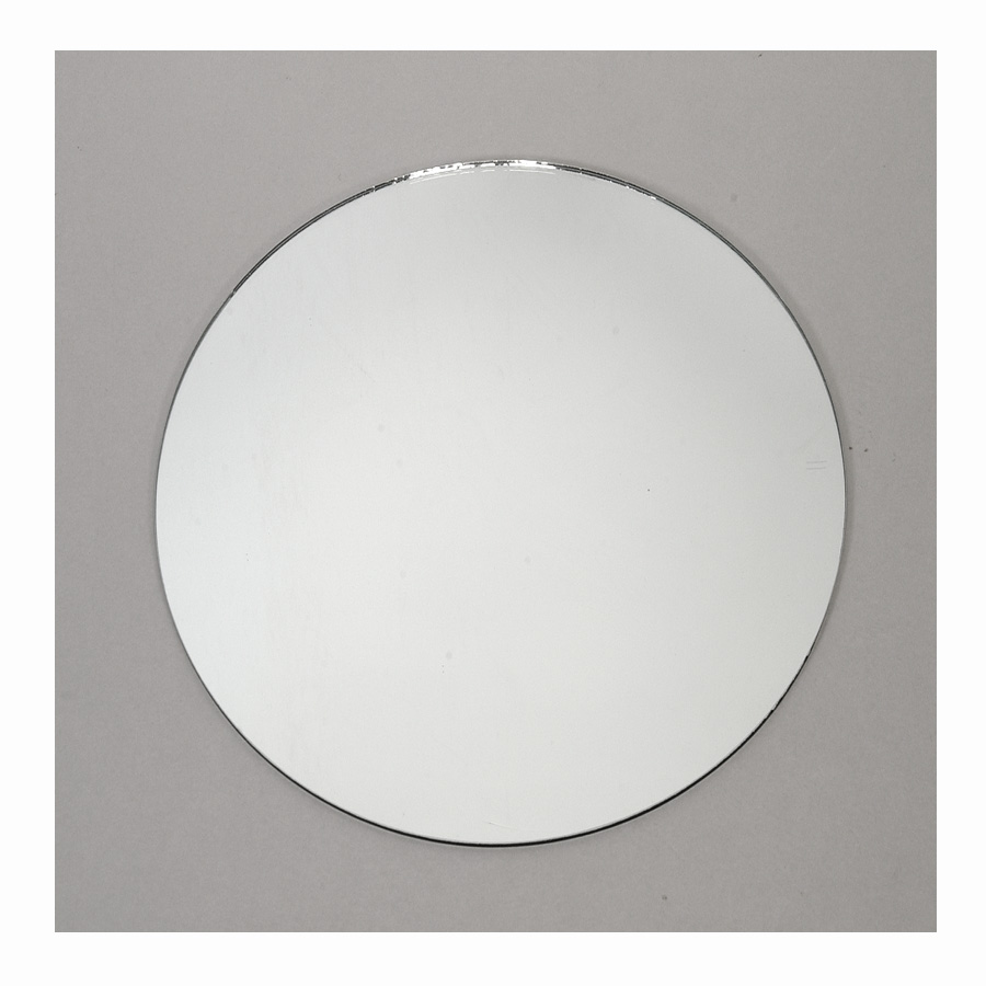 Round Glass Centerpiece Mirror 11½"