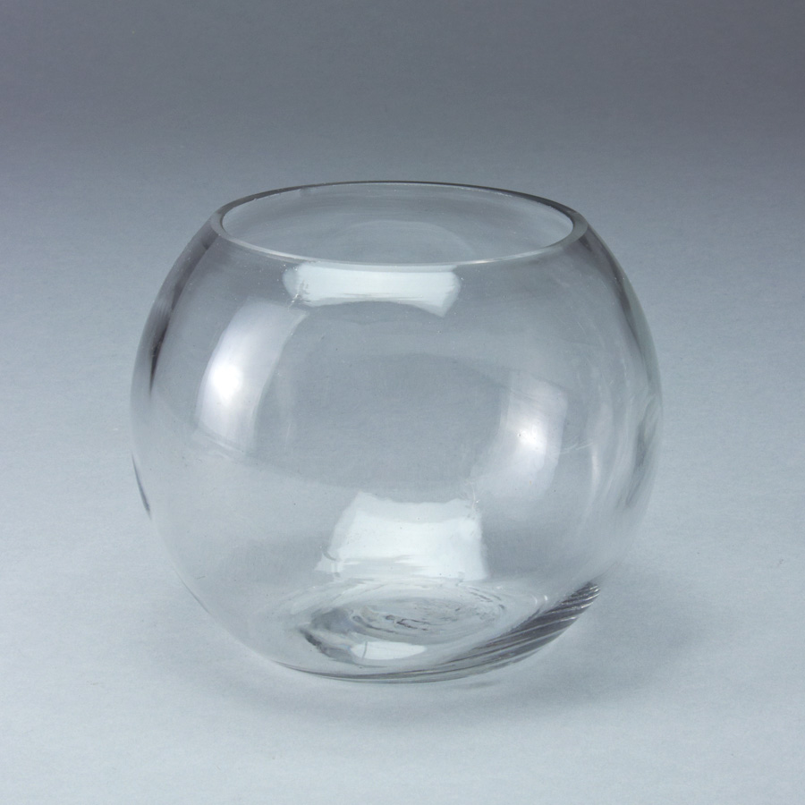 Glass Bubble Fish Bowl 4½"
