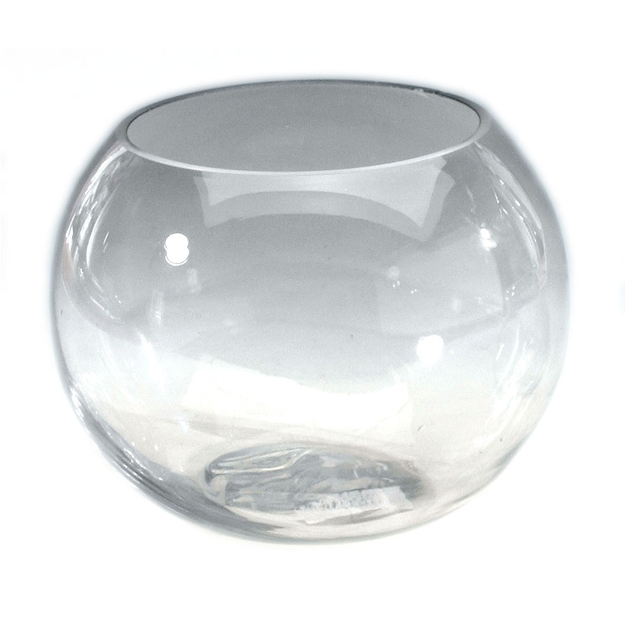Glass Bubble Fish Bowl  8"