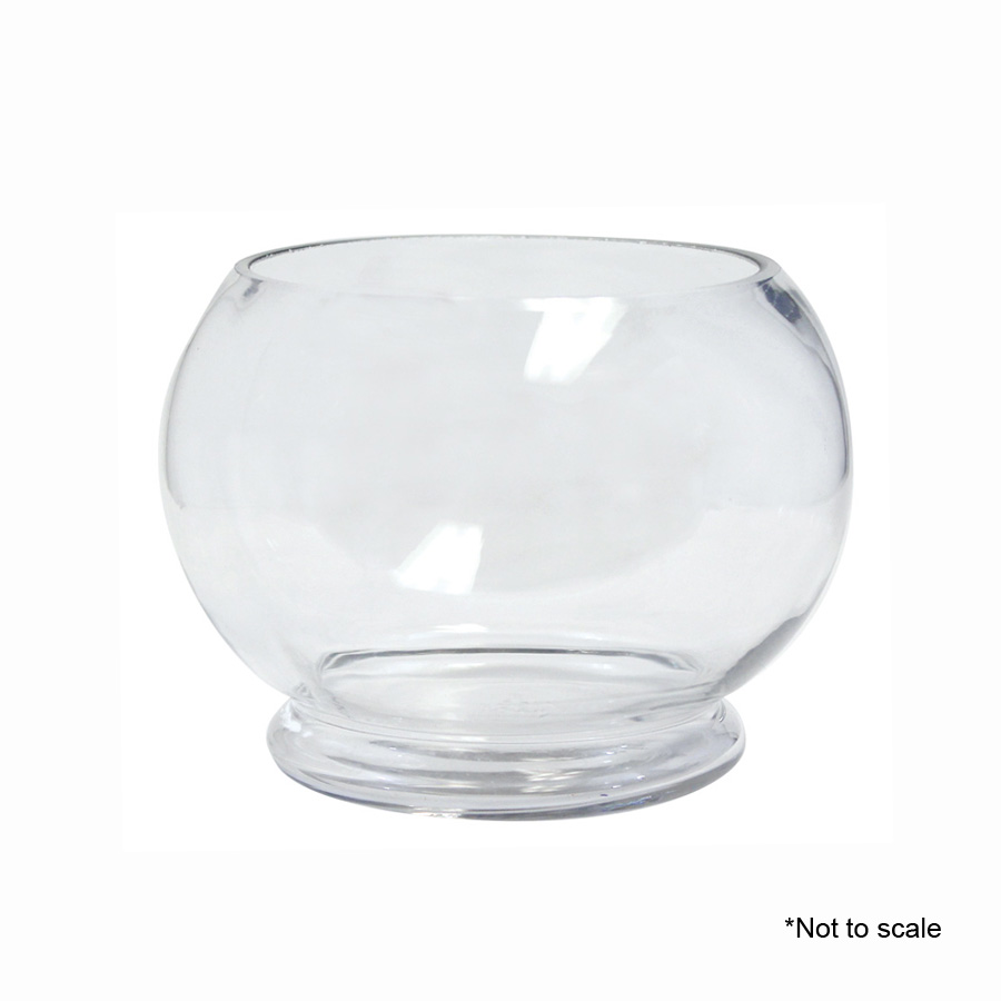 Glass Round Stackable 4"