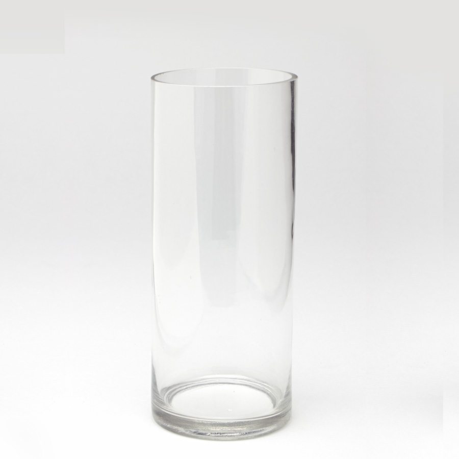 Glass Cylinder Vase 14"