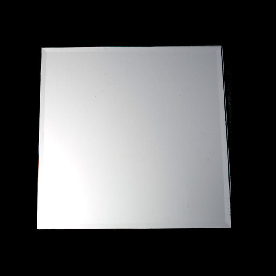 Square Beveled Edged Glass Centerpiece Mirror 15 ½ "