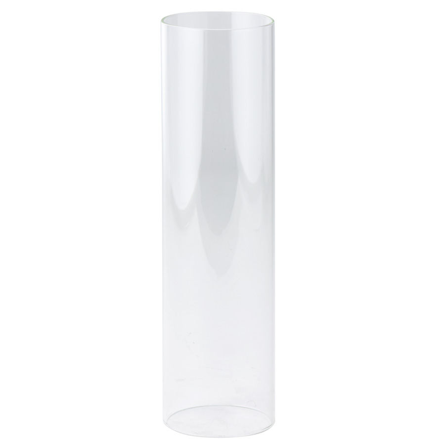Open-Ended Glass Candle Shade Tube 24"