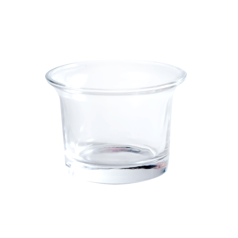 Glass Oyster Cocktail Votive Candle Holder