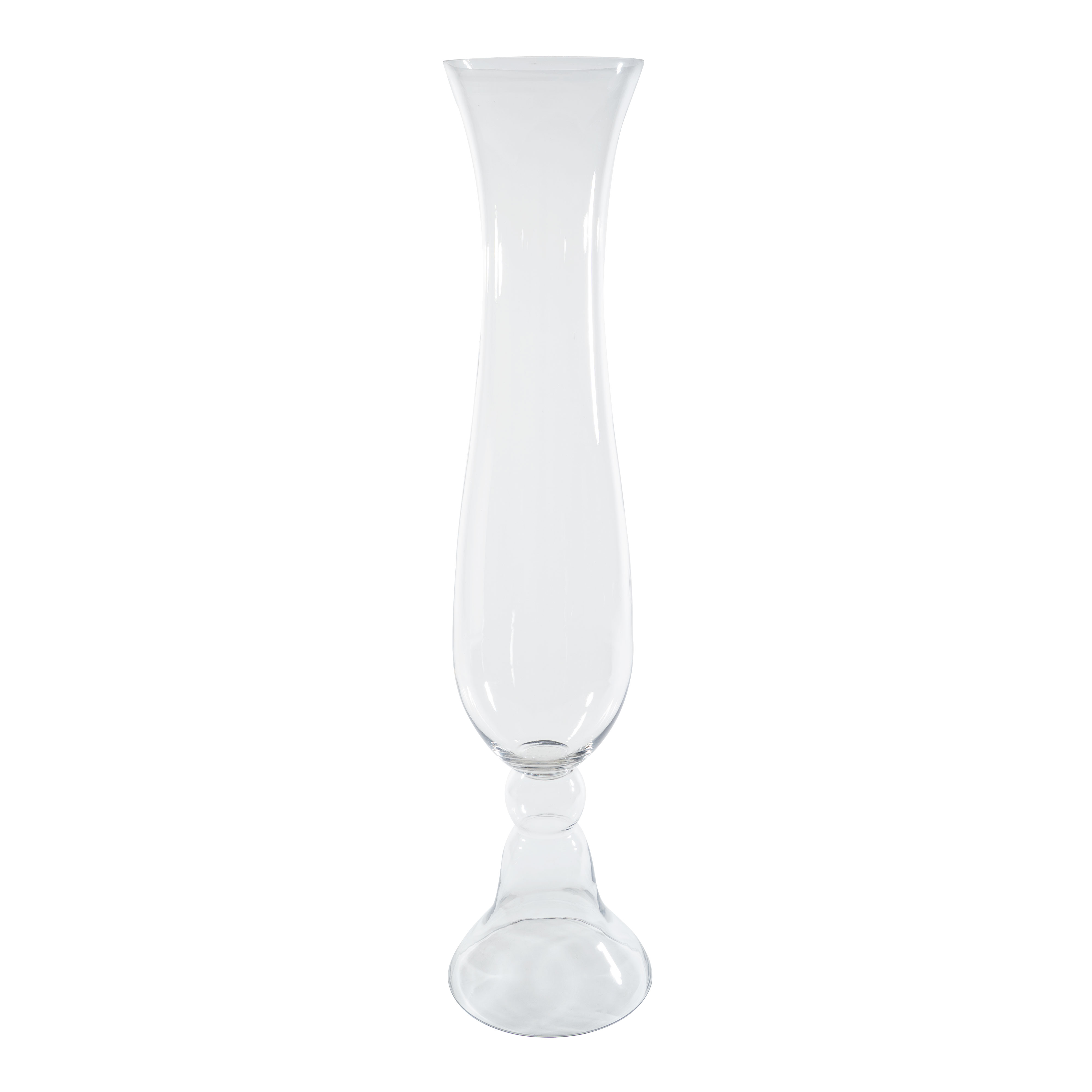 Glass Trumpet Vase 35"