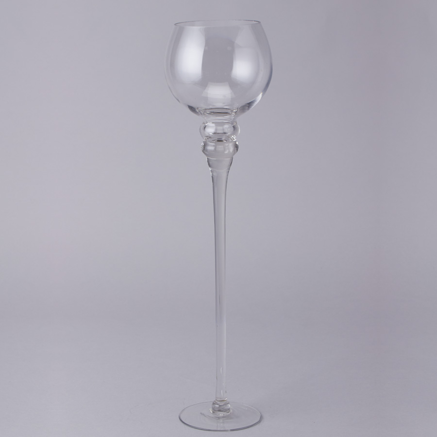 Glass Stem Vase 19½"