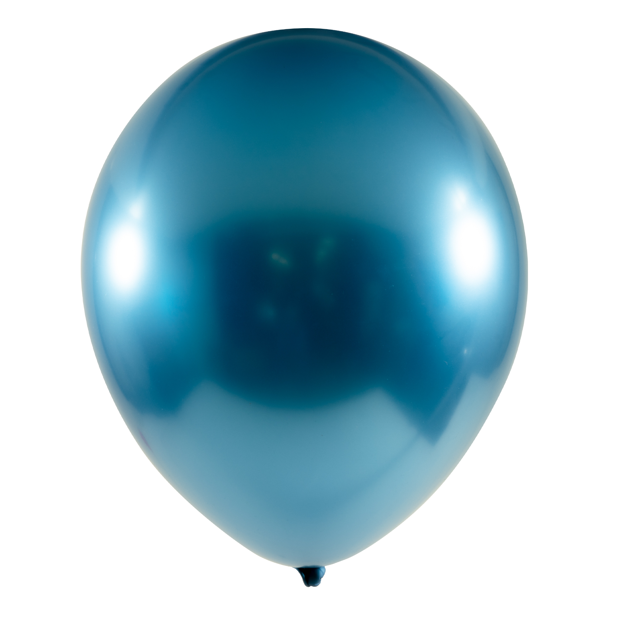 Chrome Latex Balloon 12" 50pc/bag - Blue
