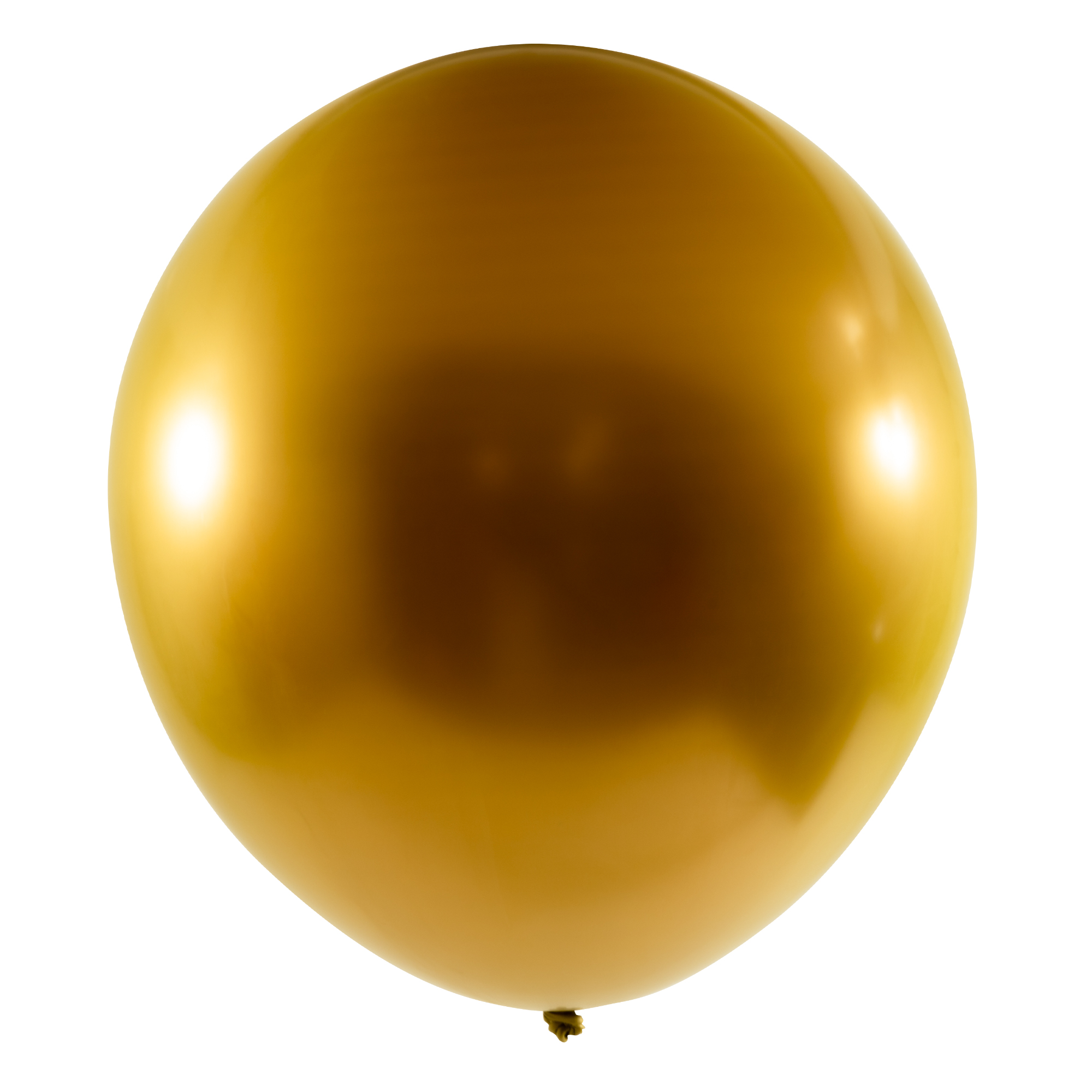 Chrome Latex Balloon 18" 10pc/bag - Gold