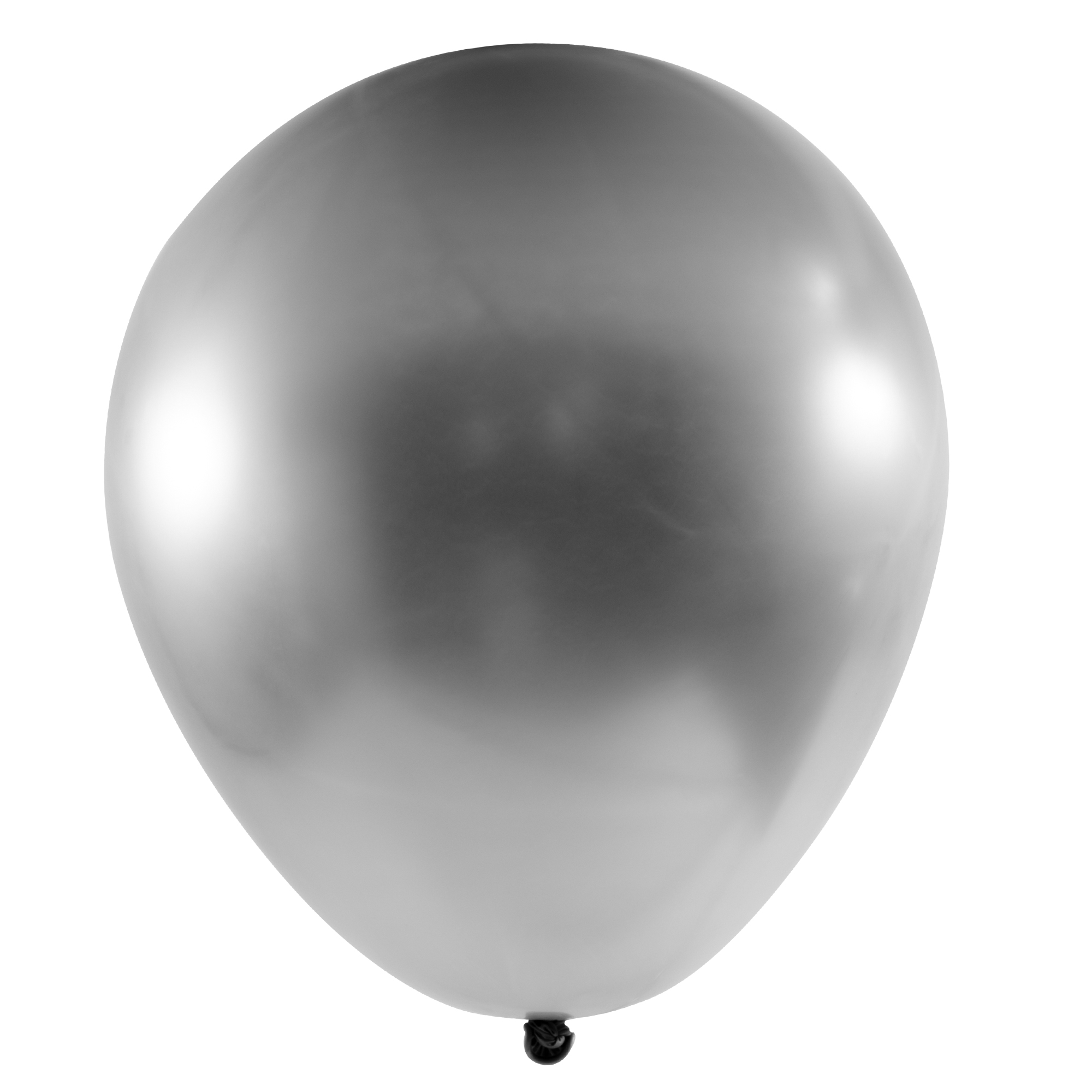 Chrome Latex Balloon 18" 10pc/bag - Silver