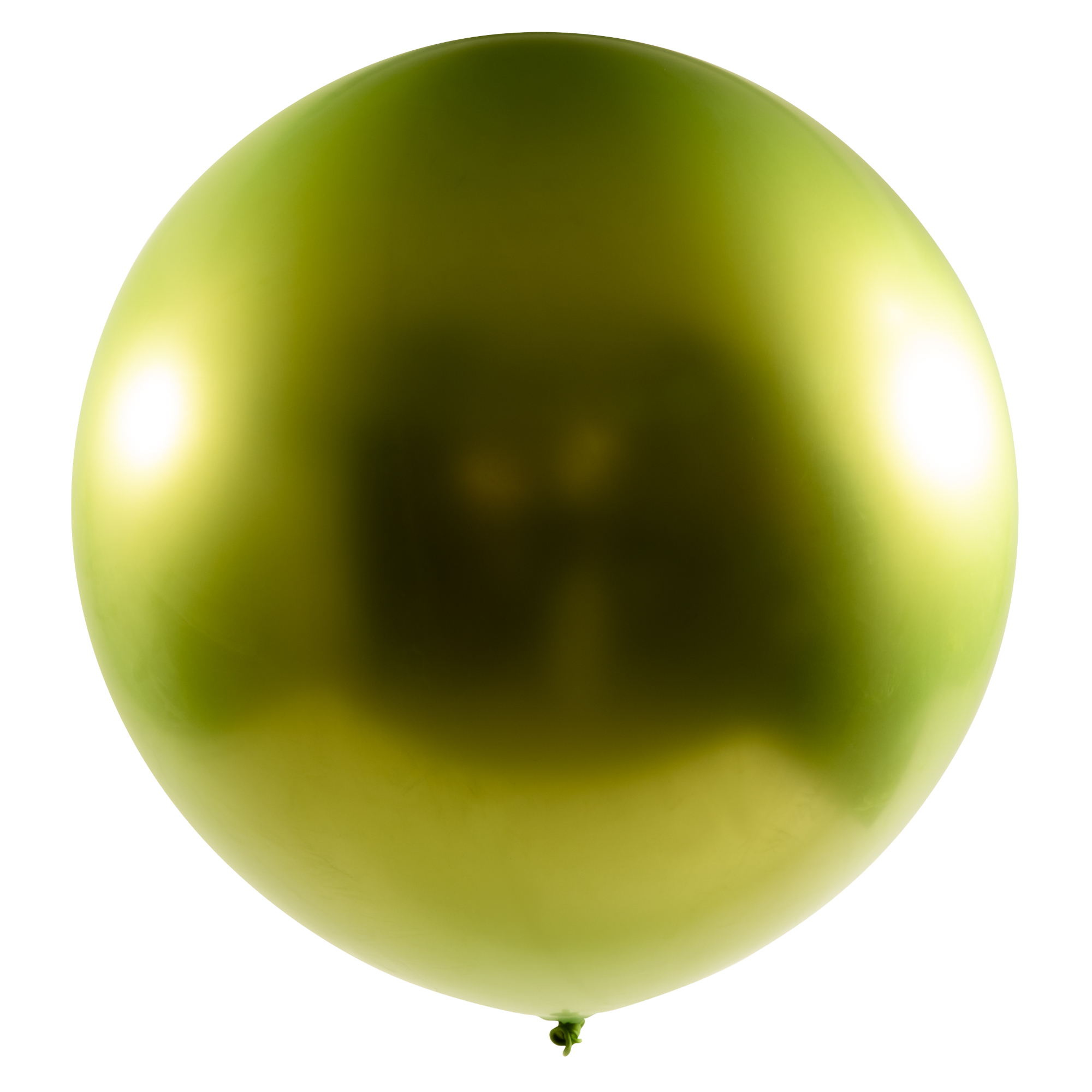 Chrome Latex Balloon 36" 2pc/bag - Apple Green