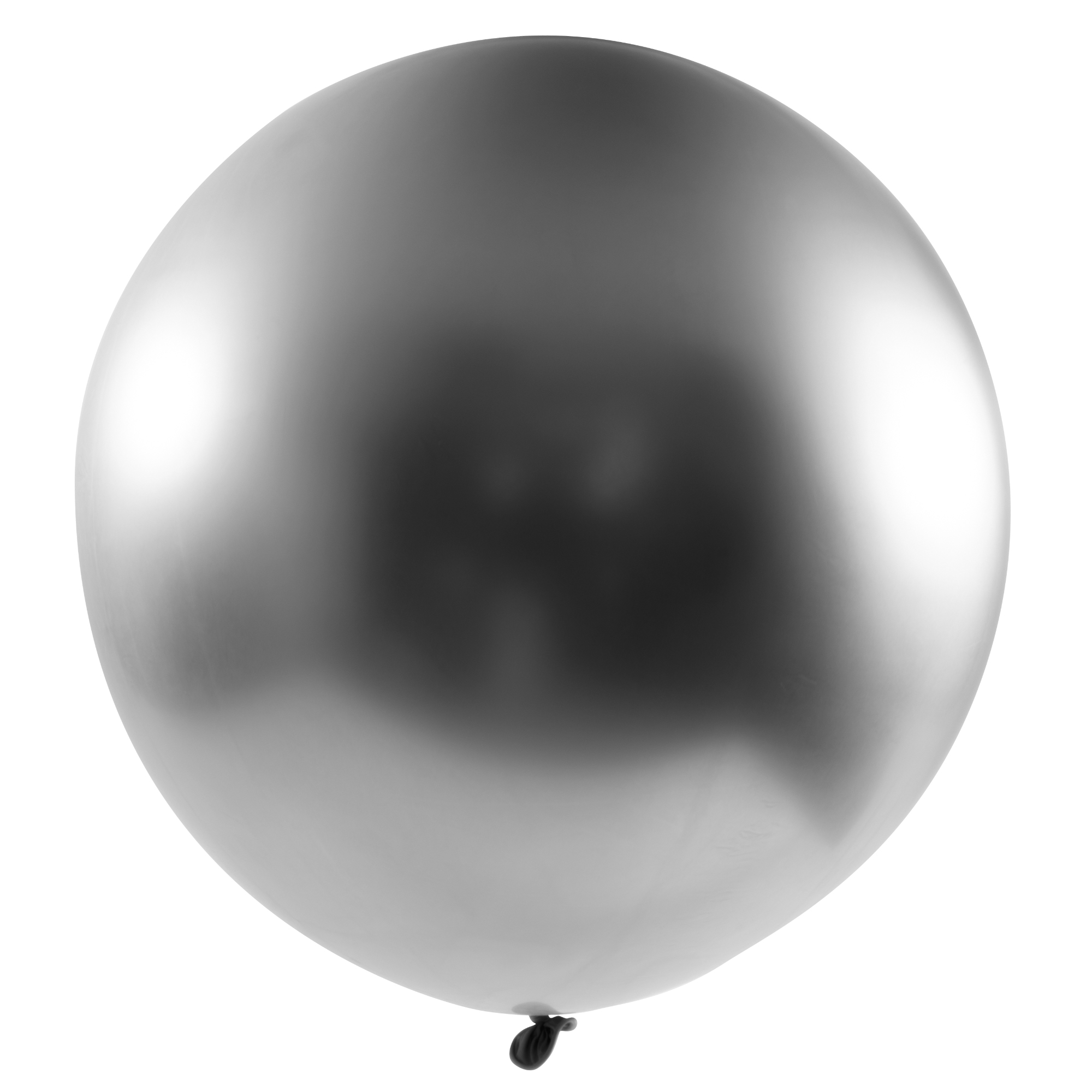 Chrome Latex Balloon 36" 2pc/bag - Silver
