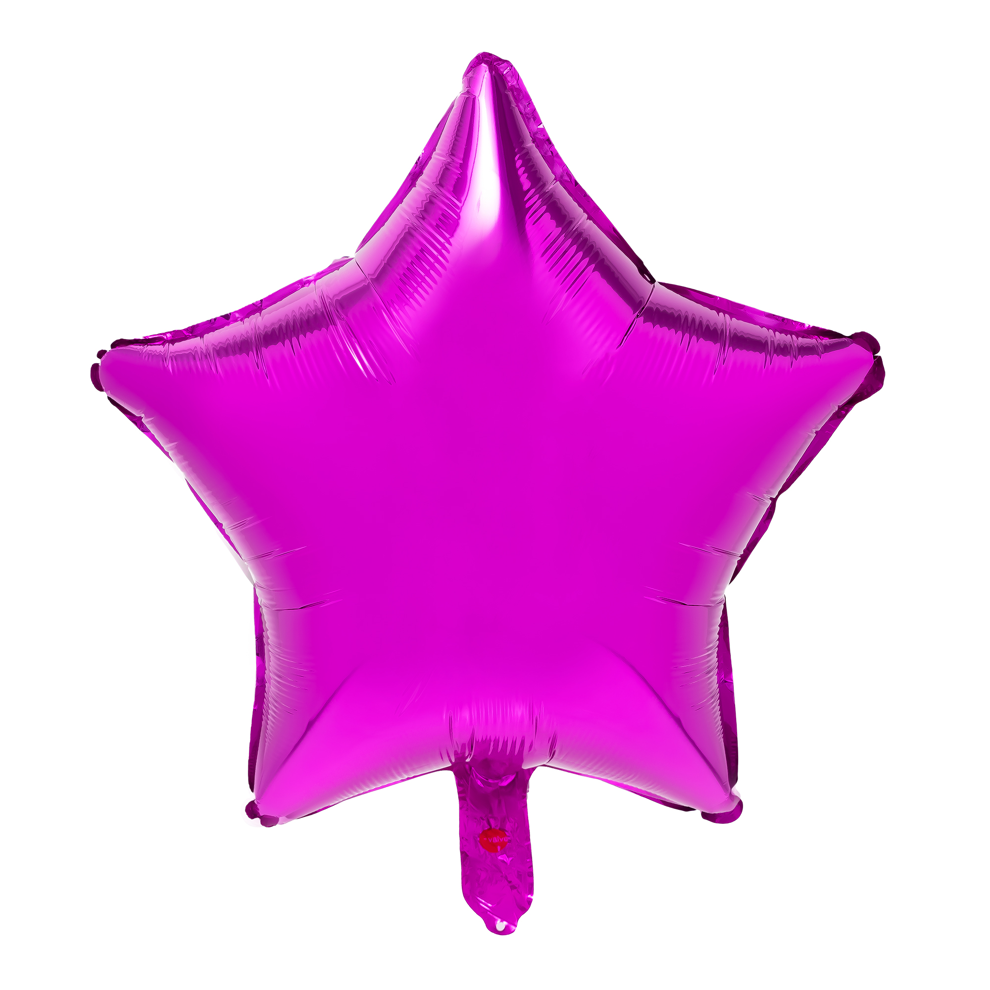 18" Star Mylar Balloon 1pc/bag - Fuchsia