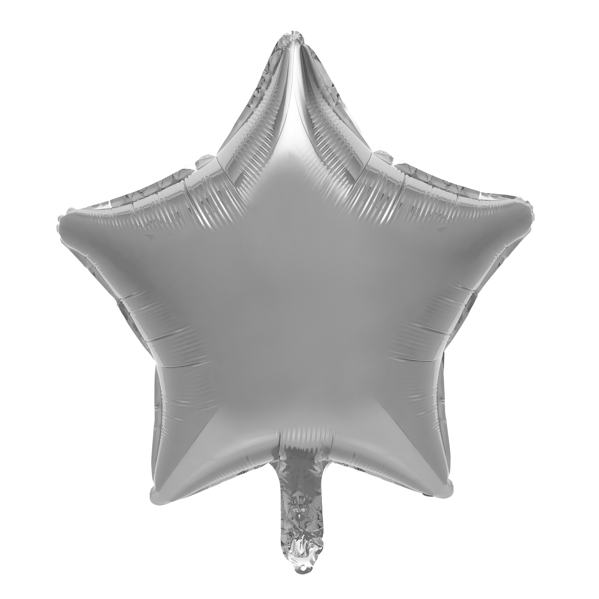 18" Star Mylar Balloon 1pc/bag - Silver