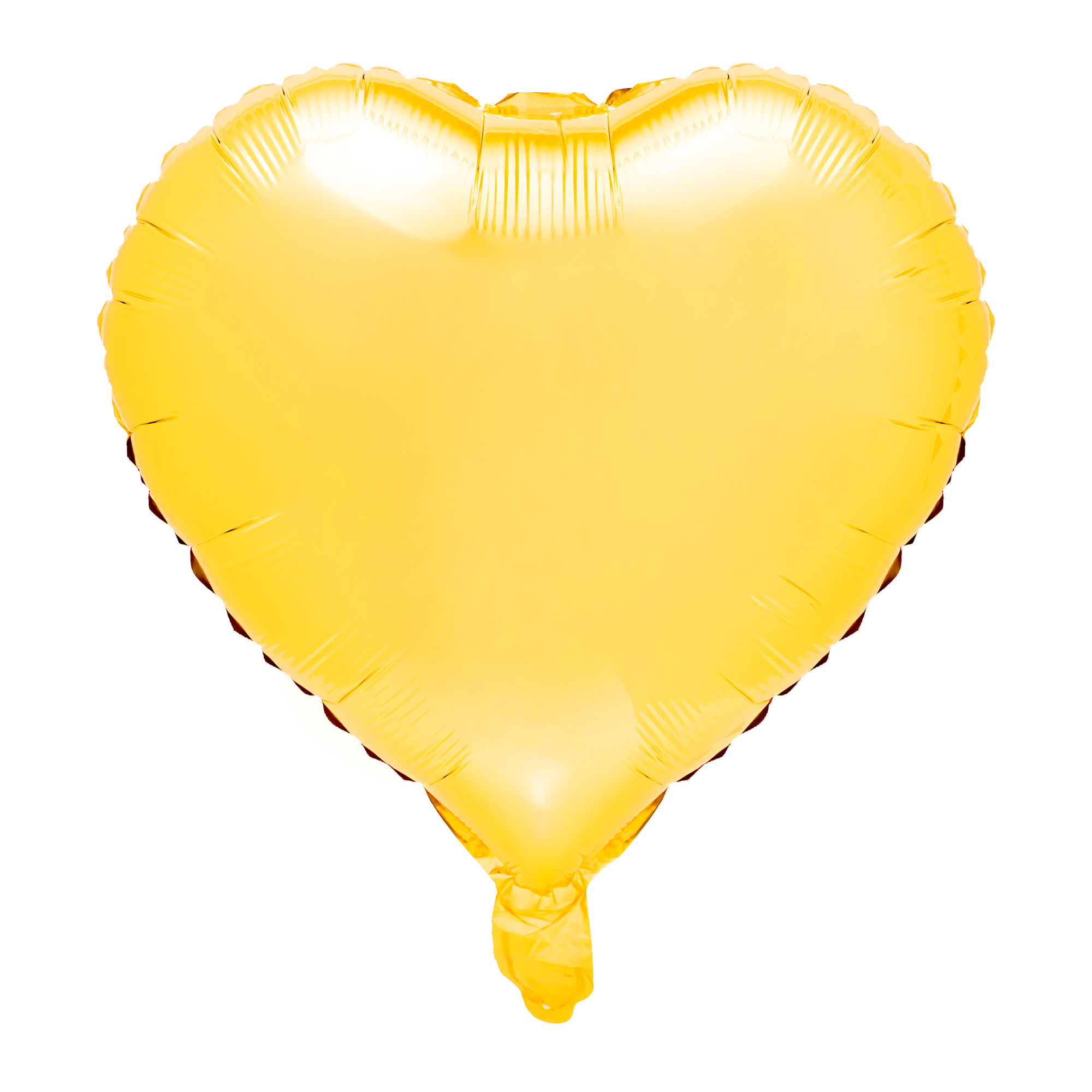 18" Heart Mylar Balloon 1pc/bag - Gold