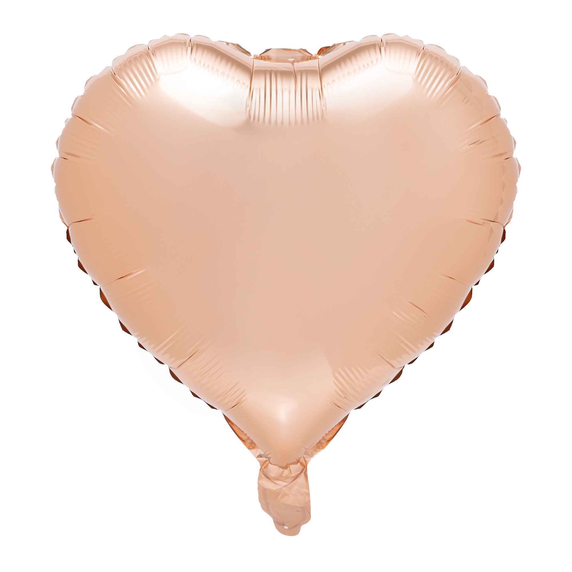 18" Heart Mylar Balloon 1pc/bag - Rose Gold