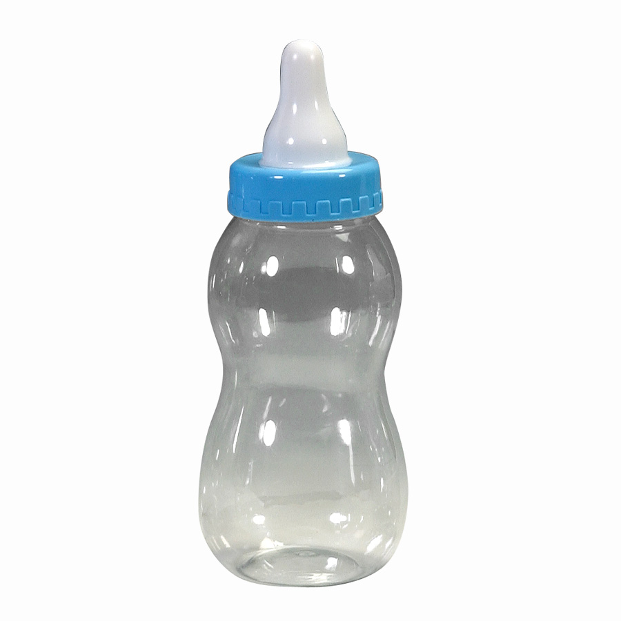 Plastic Baby Bottle 11" - Blue