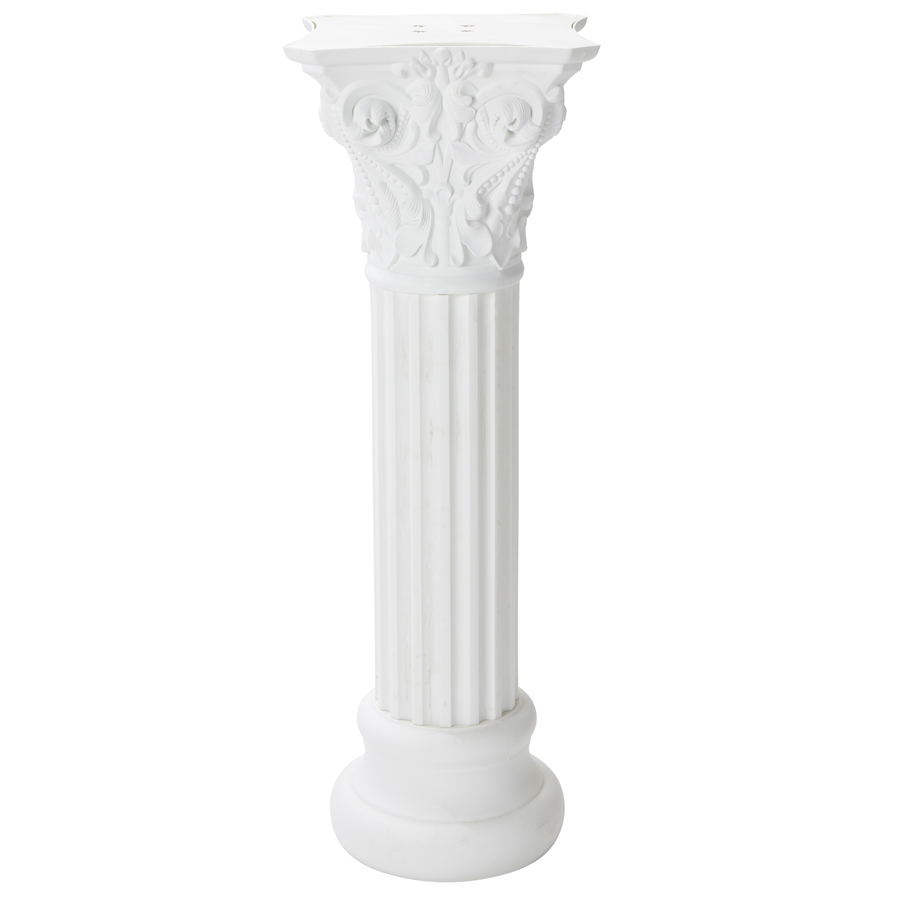 Roman Plastic Pillars Columns 44½"