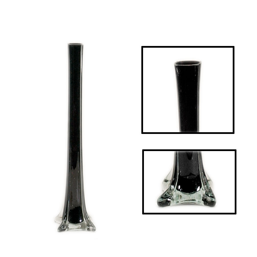 Glass Eiffel Tower Vase 16"